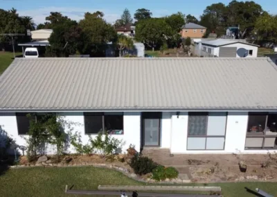 Roof restoration Port Macquarie completed roof restoration - before