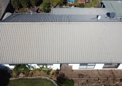 Roof restoration Port Macquarie completed roof restoration - before