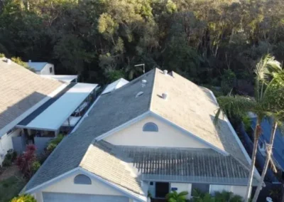 Roof restoration Port Macquarie completed roof restoration - before